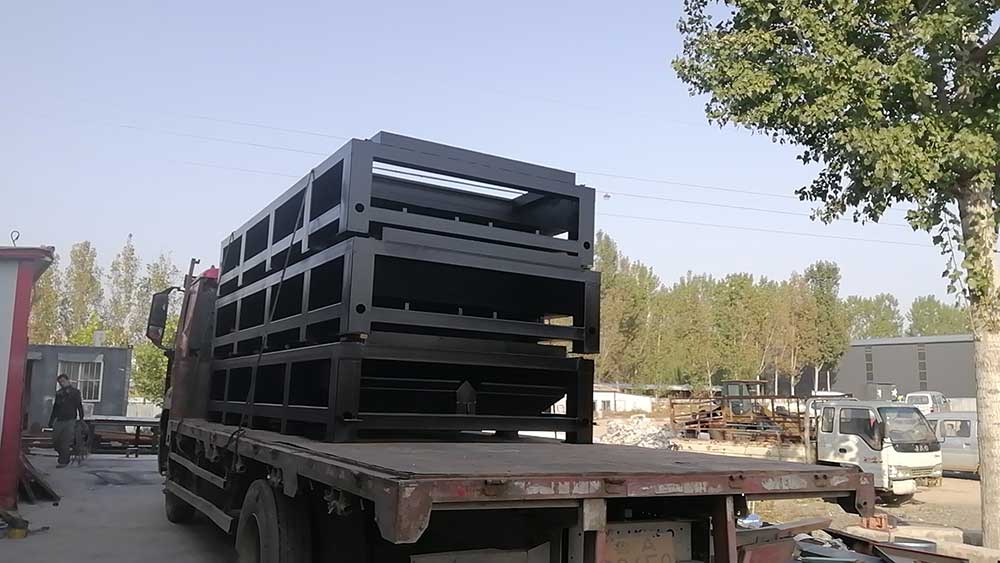 大型激光機床身加工制作